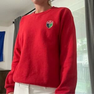 Red Crewneck Sweatshirt: World Golf Hall of Fame